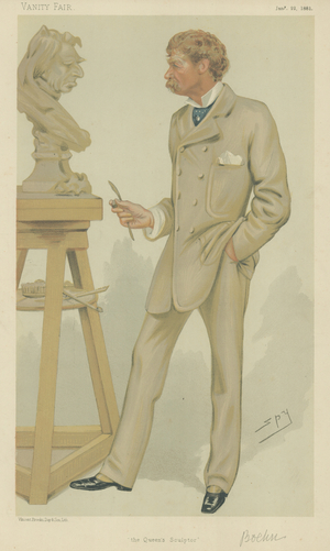 Joseph Boehm (colour litho)