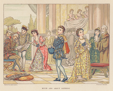 Shakespeare for the Young: Much Ado About Nothing (colour litho)