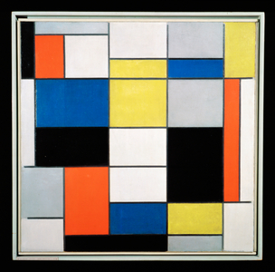 Composition A (oil on canvas)