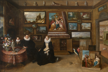 The Collection of Paintings of Sebastian Leerse, c.1610 (oil on panel)