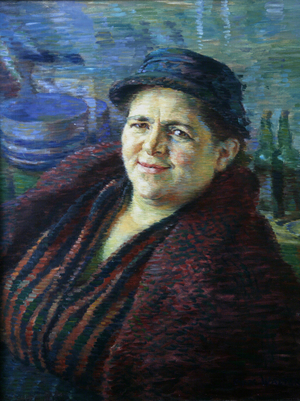 Cockle Woman, 1939 (oil on canvas)