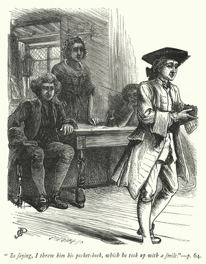 Illustration for The Vicar of Wakefield (engraving)