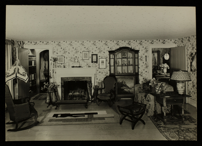 Katherine Dreier's home interior (photo)