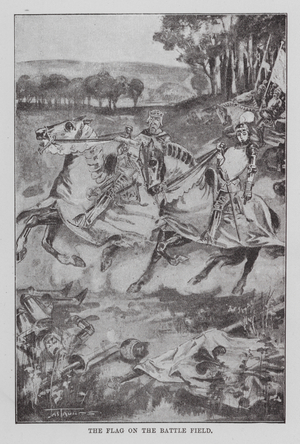 The Flag on the Battle Field (litho)