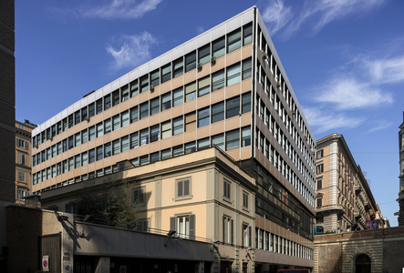 Contemporary architecture : Via Torino - Office building, Rome, 1956-1958