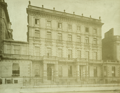 144-145 Piccadilly, City of Westminster, London, 1886 (b/w photo)