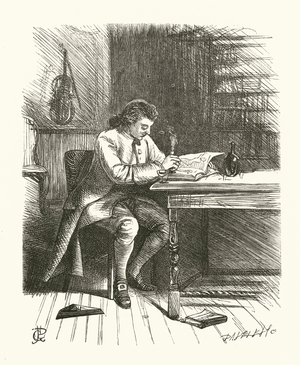Illustration for A New Simile, In The Manner Of Swift (engraving)