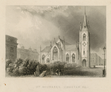 St Michael's Church, Chester Square (engraving)