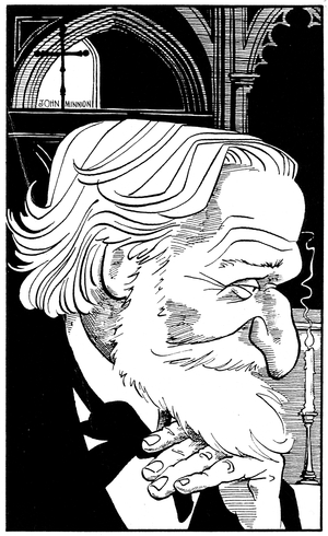 Giuseppe Verdi - profile portrait of the Italian composer, 9 or 10 October 1813 - 27 January 1901