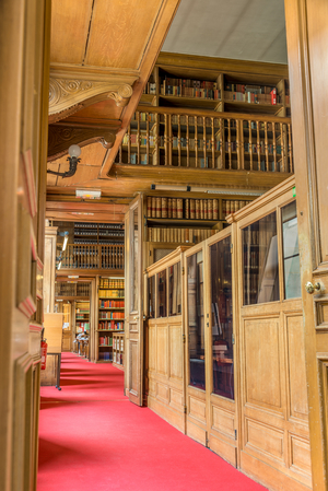 Reading room, Bibliothèque de l'Arsenal, 2001 (photograph)