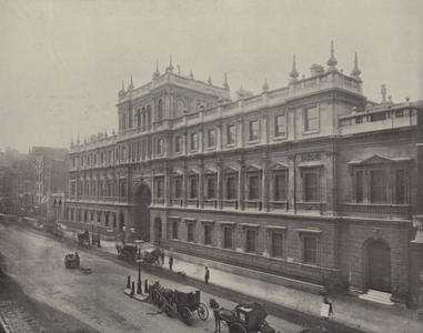 Burlington House (b/w photo)