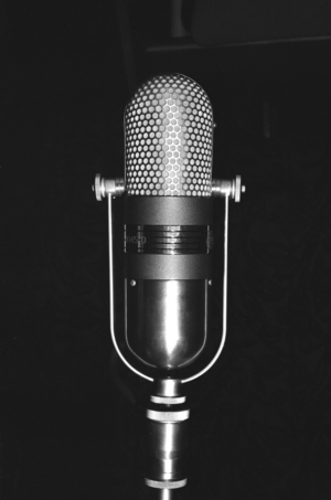 Oslo 19530925 microphone …, 1953 (photo)