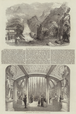 Re-Opening of the Colosseum, Regent's Park (engraving)