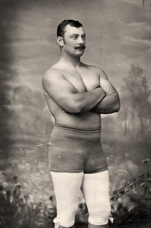 Portrait of William muldoon. 1887 (photo)