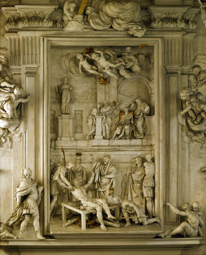 Baroque - Sculpture : Martyrdom of St. Lawrence - Oratory of Saint Lawrence, Palermo, Italy