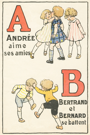 A B: Andree, Bertrand and Bernard