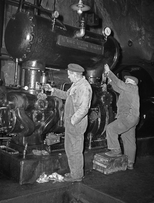 Kongsberg 19550512. Kongsberg Sølvverk photographed on May 12, 1955 …, 1955 (photo)