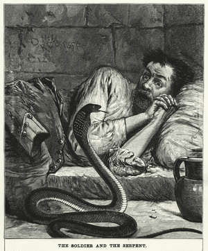 The Soldier and the Serpent (engraving)