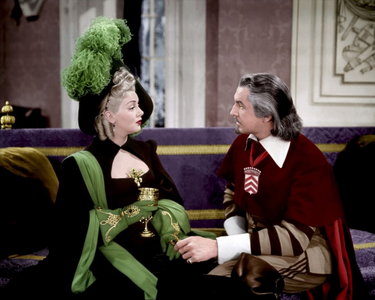 Lana Turner And Vincent Price, The Three Musketeers 1948 Directed By George Sidney