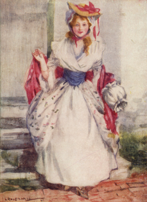 Dolly Varden (colour litho)