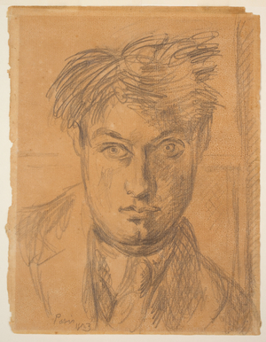 Self Portrait , 1923 (Pencil on paper)