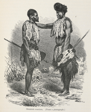 Matabele warriors