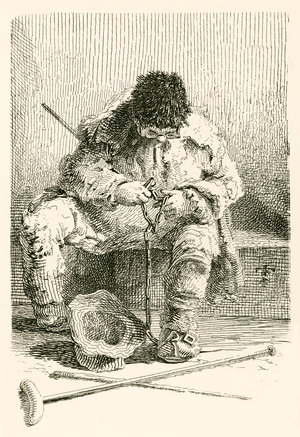 Chain maker, who said he was not a beggar (engraving)
