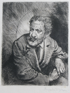 Man from Barbados, 1901-02 (etching)