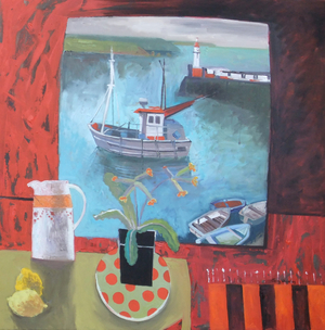 A Great Day Out (oil on canvas)