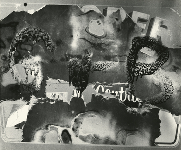 Abrasions, Abstraction, 1977 (silver gelatin print)
