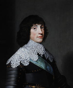 Prince Charles Louis, Elector Palatine of the Rhine, and Duke of Bavaria, as a young man (oil on canvas)