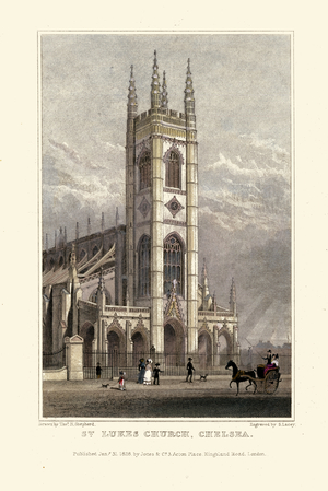 London Views:  St. Lukes Church, Chelsea