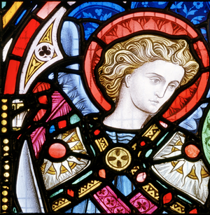 The Sacrifice of Abraham, 1861 (stained glass)