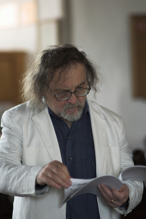 Brian Ferneyhough at the Orford parish church, Aldeburgh Festival, 2006