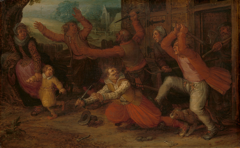 The Peasant’s Pleasure, 1619 (oil on panel)