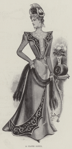 A Cloth Gown (litho)