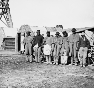 African American Teamsters 1862 (photo)