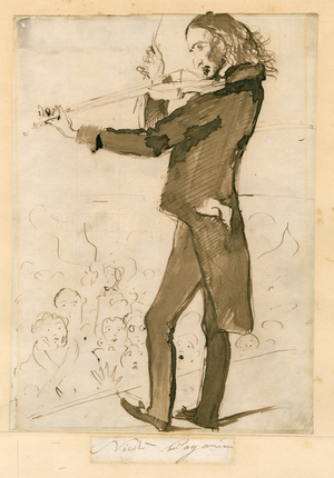 Niccolo Paganini - portrait