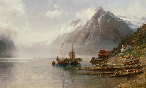 From Sognefjorden, 1891