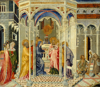 The Presentation of Christ in the Temple, c.1435 (tempera and gold on wood)