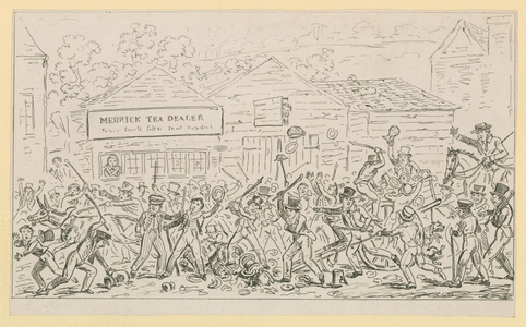 Scene of London life (engraving)