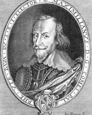 Maximilian I, Elector of Bavaria (b/w photo)