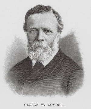 George W Goyder (engraving)