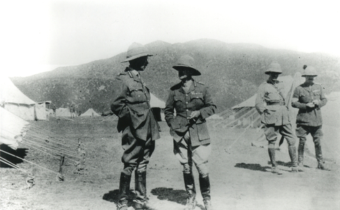 Lord Rawlinson at Razmak, northwest Pakistan, border with Afghanistan, c.1920 (photo)