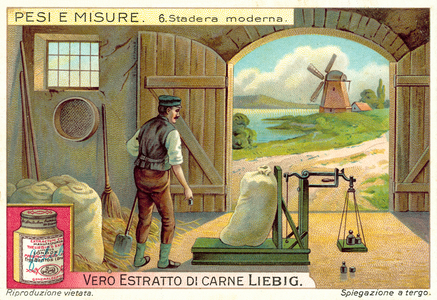 Modern scales (chromolitho)