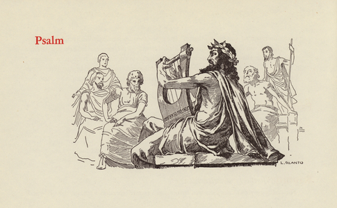 Picturesque Word Origins: Psalm (litho)