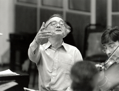 Alfred Brendel conducting 1996