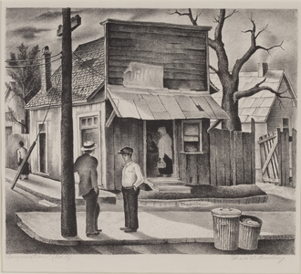 Conversation, 1940 (litho)