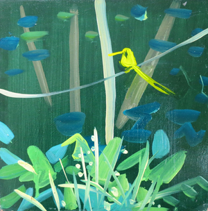 Sylph 2, 2013 (acrylic on board)