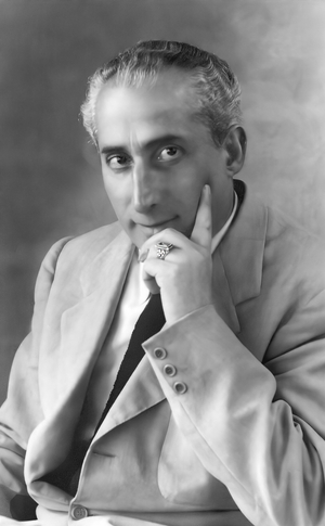 Bernardino Molinari, Italian conductor (b/w photo)